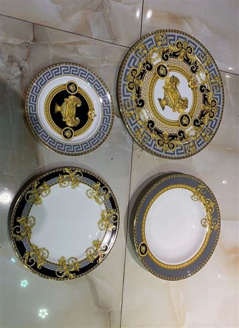 versace crockery set|Versace order online.